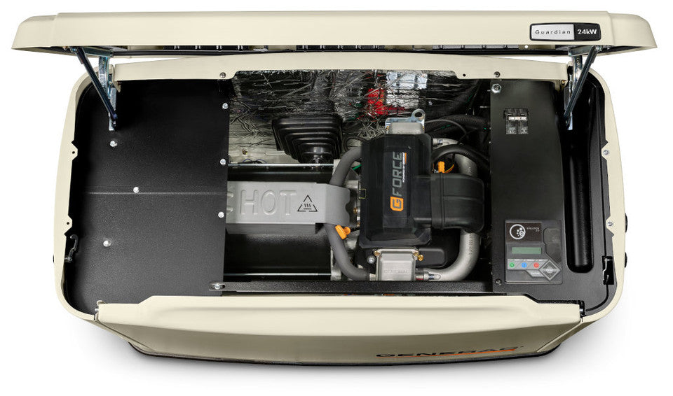 Generac 24kW Generator with 200-Amp SE Rated Automatic Transfer Switch | 7210 image 3