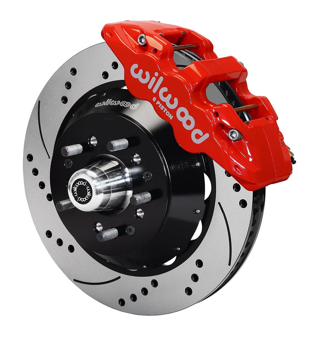Wilwood AERO6 Big Brake Front Brake Kits 140-10920-DR image 0