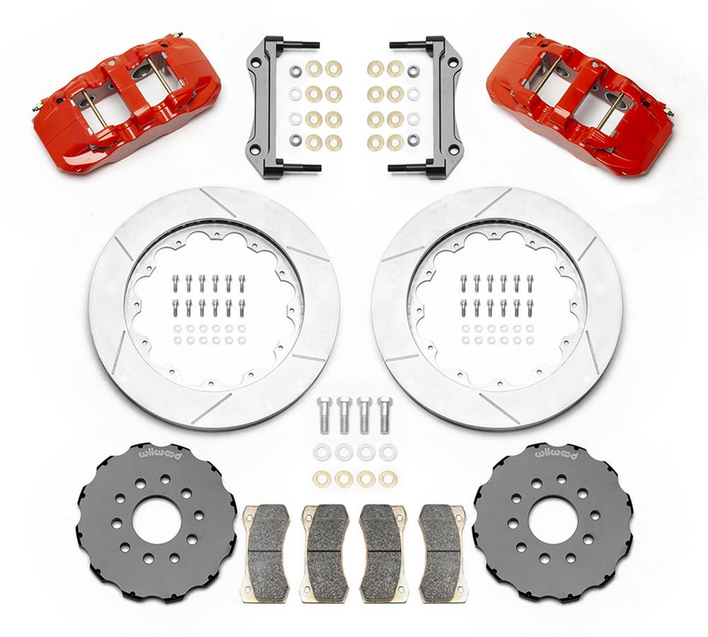 Wilwood AERO6 Big Brake Front Brake Kits 140-15705-R image 1