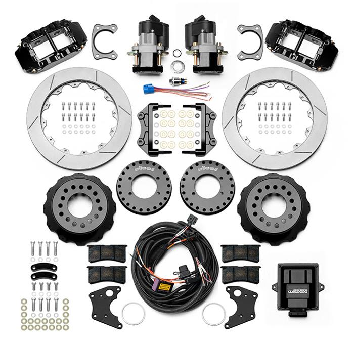 Wilwood Forged Narrow Superlite 4R Big Brake Rear Parking Brake Kits 140-16131 image 1