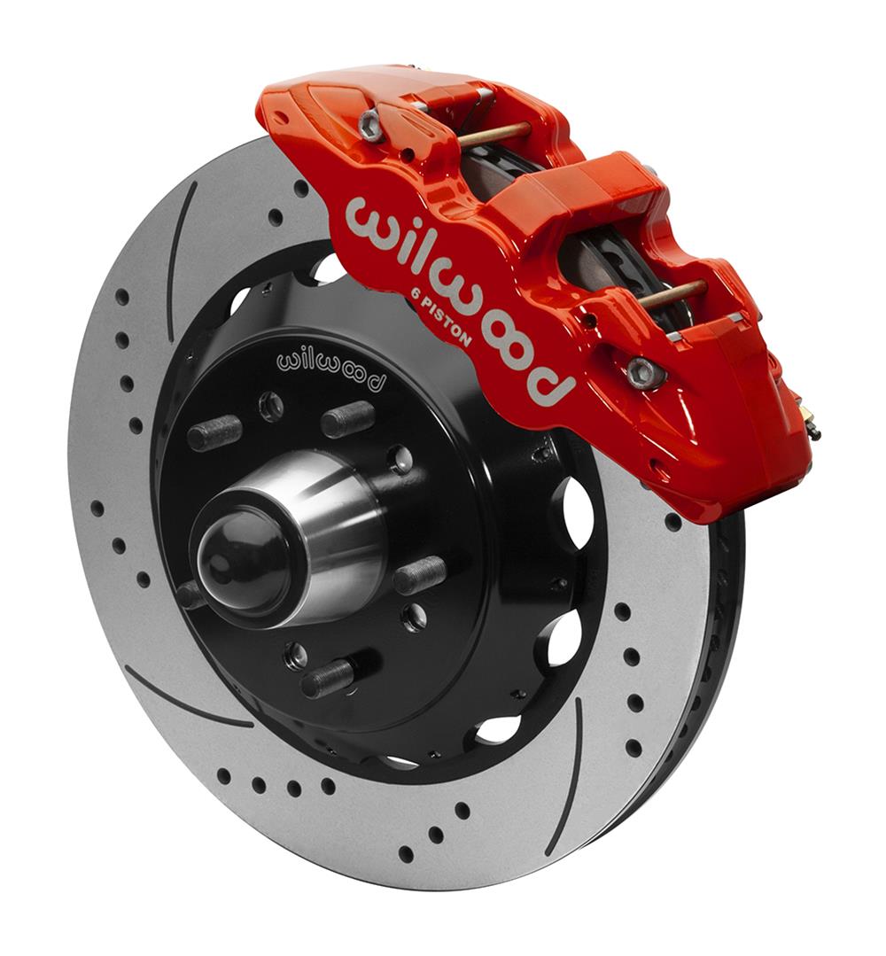 Wilwood AERO6 Big Brake Front Brake Kits 140-15943-DR image 0