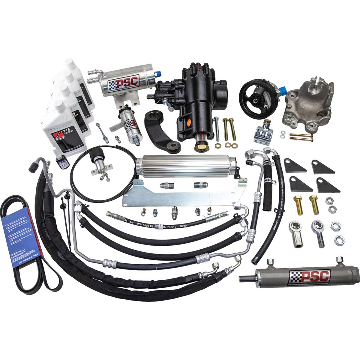 PSC Jeep JL/JT Cylinder Assist Big Bore XD Steering Kits SK689R36JP3-6.75W-1.5 image 0