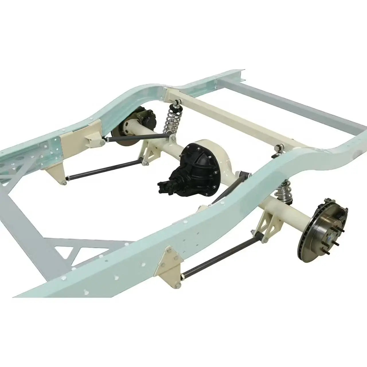 1947-54 Chevy Pickup Rear Suspension/Axle Kit, Ford 9 Inch Posi image 0
