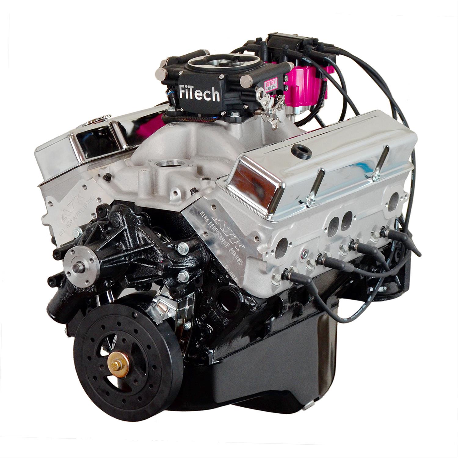 ATK High Performance GM 383 Stroker 415 HP Stage 3 Long Block Crate Engines with EFI HP94C-EFI image 1