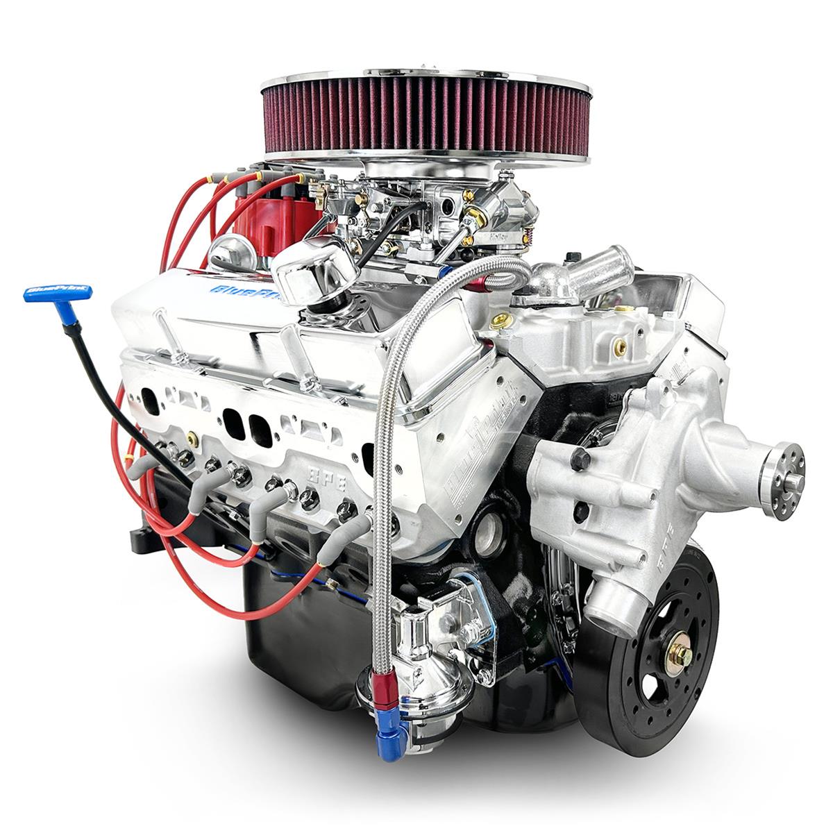 BluePrint Engines GM 383 C.I.D. 436 HP Dressed Stroker Long Block Crate Engines BP38318CTC1D image 1