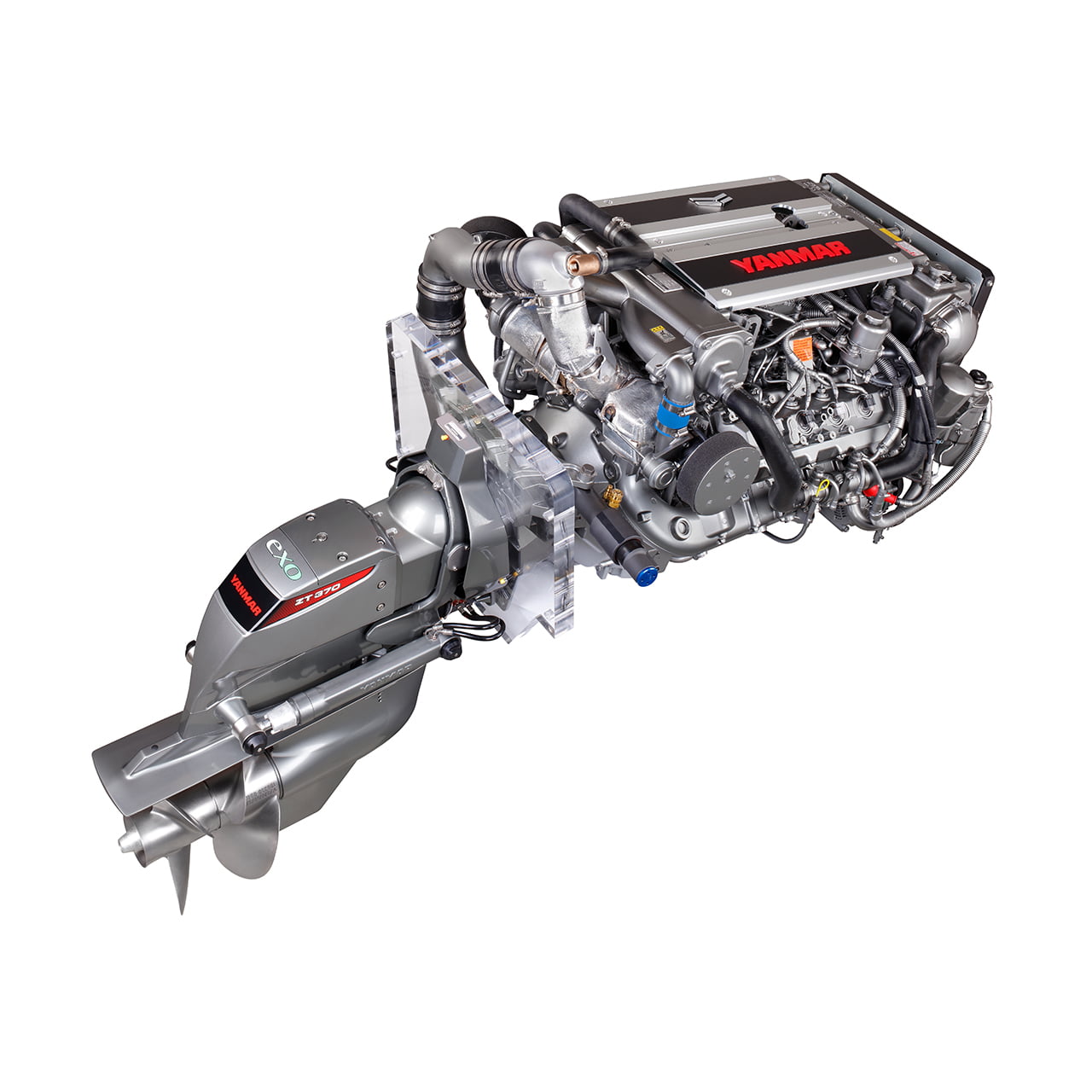 Yanmar 8LV370 (Z) 370HP Inboard Diesel Engine – V8 Marine Power, Compact, Fuel Efficient image 1