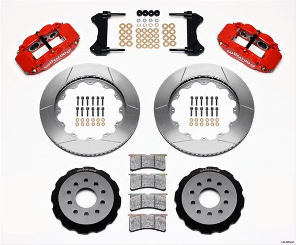Wilwood Forged Narrow Superlite 6R Big Brake Front Brake Kits 140-9834-R image 1