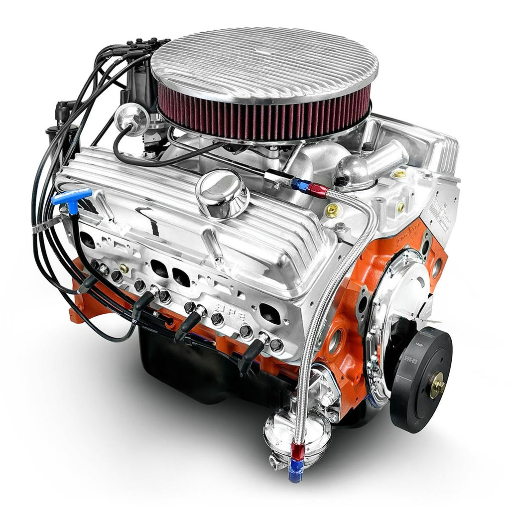 BluePrint Engines GM 327 C.I.D. 350 HP Fully Dressed Long Block Crate Engines BP327CTCV image 1